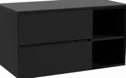 Storke Edge badkamermeubel met Panton wastafelblad voor waskom(men)