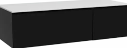 Storke Edge badkamermeubel met Tavola wastafelblad voor waskom(men)