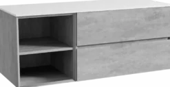 Storke Edge badkamermeubel met Tavola wastafelblad voor waskom(men)