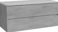 Storke Edge badkamermeubel met Tavola wastafelblad voor waskom(men)