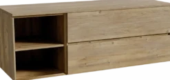 Storke Edge badkamermeubel met Panton wastafelblad voor waskom(men)