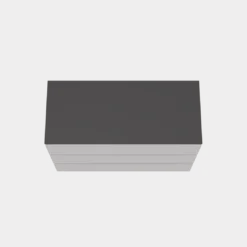 Storke Edge badkamermeubel met Panton wastafelblad voor waskom(men)