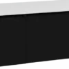Storke Edge badkamermeubel met Tavola wastafelblad voor waskom(men)