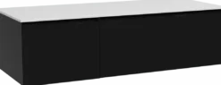 Storke Edge badkamermeubel met Tavola wastafelblad voor waskom(men)