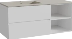 Storke Edge badkamermeubel met Diva wastafel