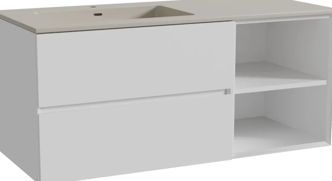 Storke Edge badkamermeubel met Diva wastafel