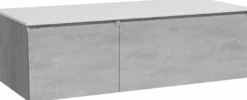 Storke Edge badkamermeubel met Tavola wastafelblad voor waskom(men)