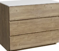 Storke Edge badkamermeubel met Tavola wastafelblad voor waskom(men)