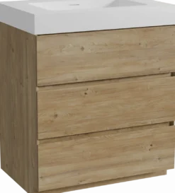 Storke Edge badkamermeubel met Mata High wastafel