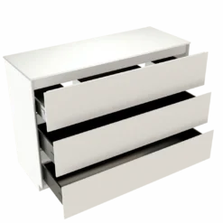 Storke Edge badkamermeubel met Tavola wastafelblad voor waskom(men)