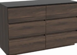 Storke Edge badkamermeubel met Panton wastafelblad voor waskom(men)
