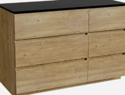 Storke Edge badkamermeubel met Panton wastafelblad voor waskom(men)