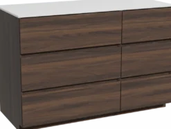 Storke Edge badkamermeubel met Tavola wastafelblad voor waskom(men)