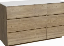 Storke Edge badkamermeubel met Tavola wastafelblad voor waskom(men)