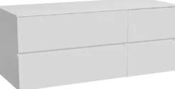 Storke Edge badkamermeubel met Tavola wastafelblad voor waskom(men)