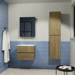 Storke Edge badkamermeubel met Diva wastafel en spiegelkast
