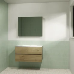 Storke Edge badkamermeubel met Diva wastafel en spiegelkast