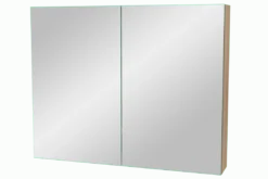 Storke Edge badkamermeubel met Diva wastafel en spiegelkast