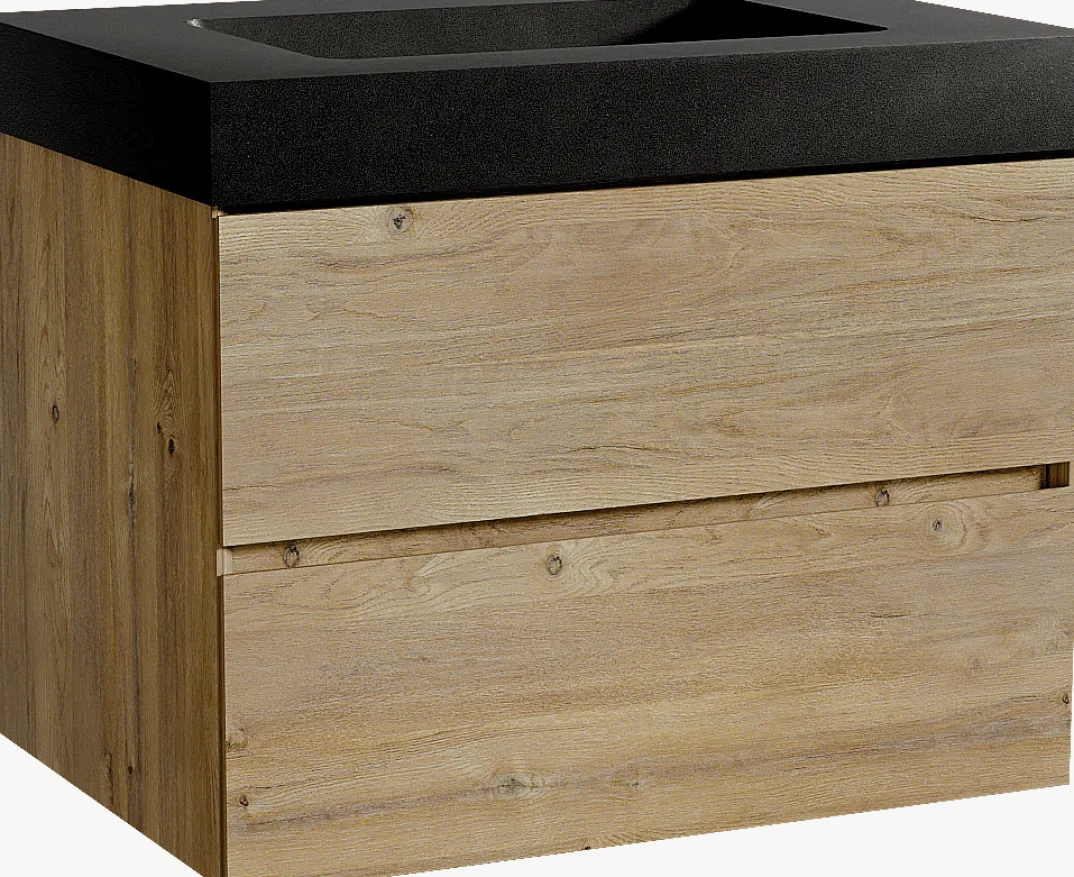 Storke Edge badkamermeubel met Scuro High wastafel