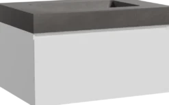 Storke Edge badkamermeubel met Scuro High wastafel