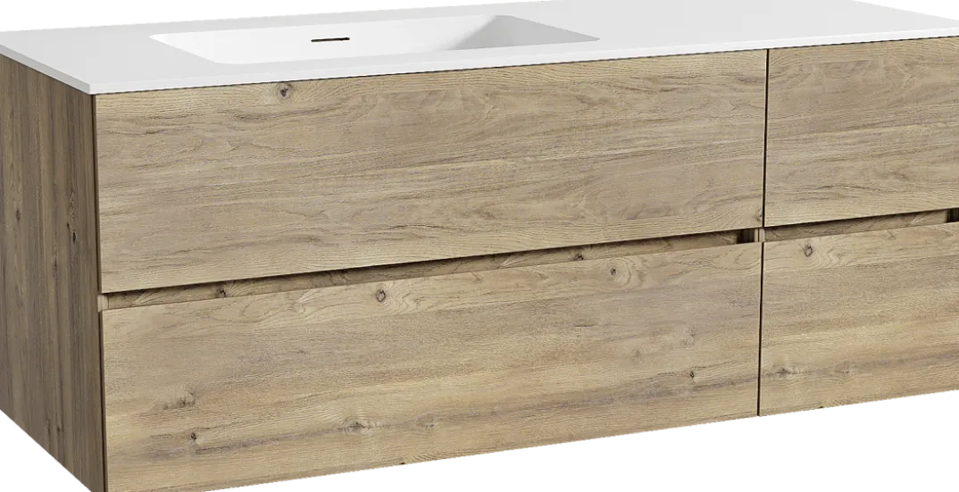 Storke Edge badkamermeubel met Mata wastafel