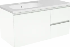 Storke Edge badkamermeubel met Planza wastafel