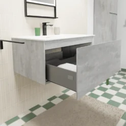 Storke Edge badkamermeubel met Mata wastafel