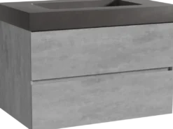 Storke Edge badkamermeubel met Scuro High wastafel