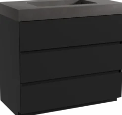 Storke Edge badkamermeubel met Scuro High wastafel