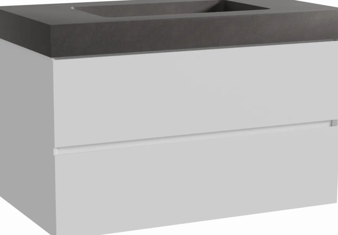 Storke Edge badkamermeubel met Scuro High wastafel