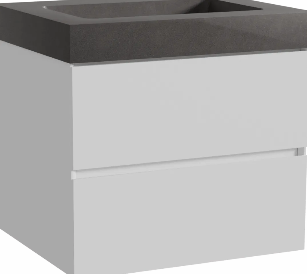 Storke Edge badkamermeubel met Scuro High wastafel