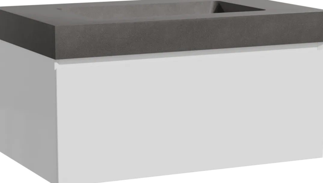 Storke Edge badkamermeubel met Scuro High wastafel