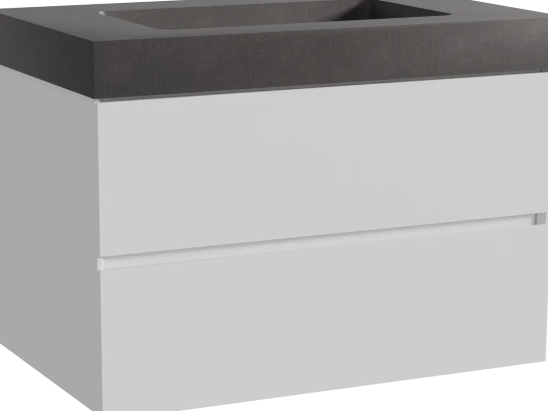 Storke Edge badkamermeubel met Scuro High wastafel