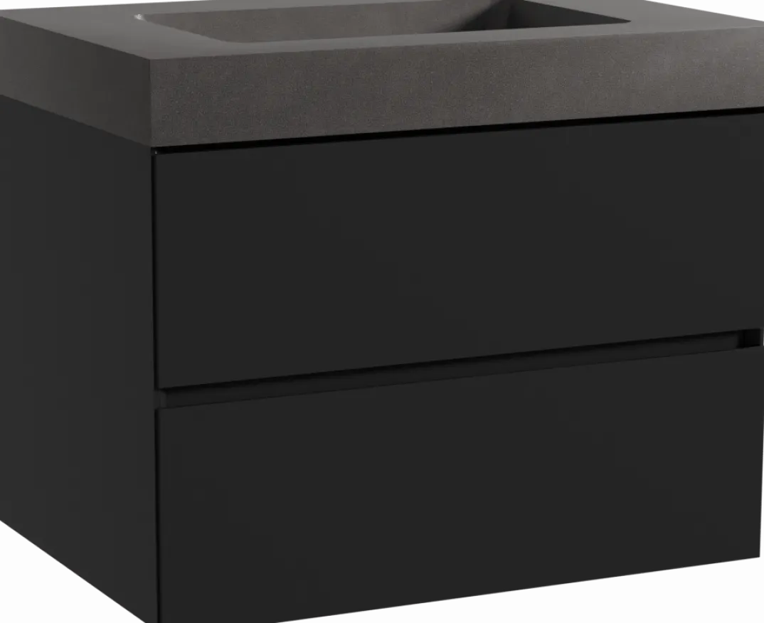 Storke Edge badkamermeubel met Scuro High wastafel