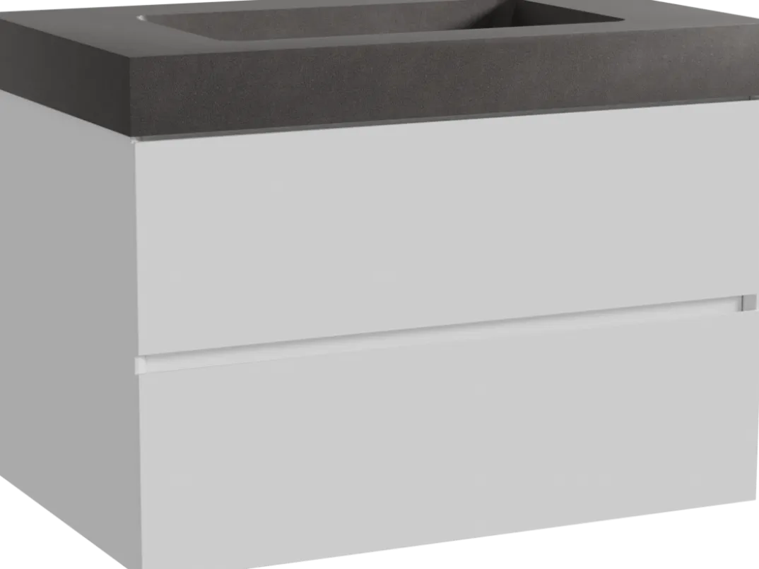 Storke Edge badkamermeubel met Scuro High wastafel