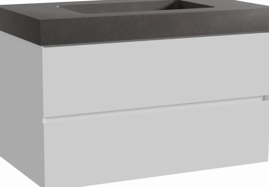 Storke Edge badkamermeubel met Scuro High wastafel