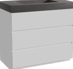Storke Edge badkamermeubel met Scuro High wastafel