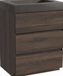 Storke Edge badkamermeubel met Scuro High wastafel