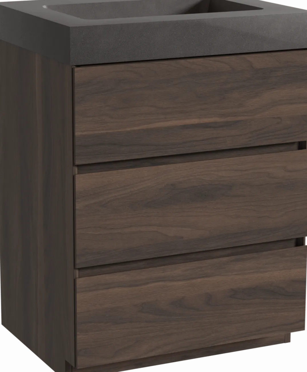 Storke Edge badkamermeubel met Scuro High wastafel