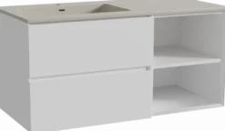 Storke Edge badkamermeubel met Diva wastafel