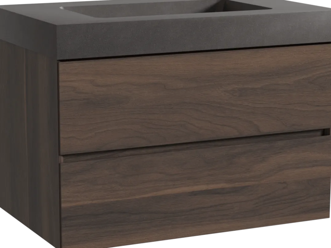 Storke Edge badkamermeubel met Scuro High wastafel
