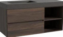 Storke Edge badkamermeubel met Scuro High wastafel