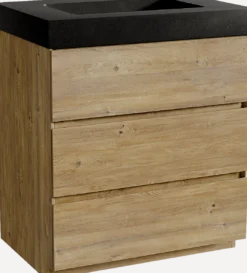 Storke Edge badkamermeubel met Scuro High wastafel