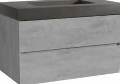 Storke Edge badkamermeubel met Scuro High wastafel
