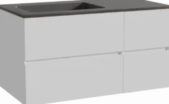 Storke Edge badkamermeubel met Scuro wastafel