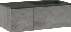Storke Edge badkamermeubel met Scuro wastafel