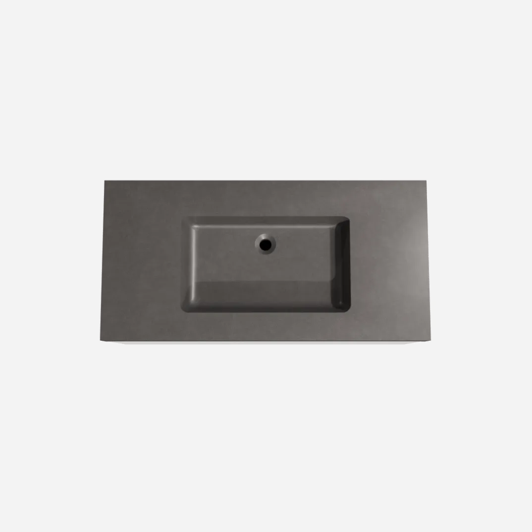 Storke Edge badkamermeubel met Scuro High wastafel