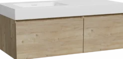 Storke Edge badkamermeubel met Mata High wastafel