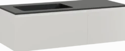 Storke Edge badkamermeubel met Scuro wastafel
