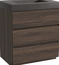 Storke Edge badkamermeubel met Scuro High wastafel